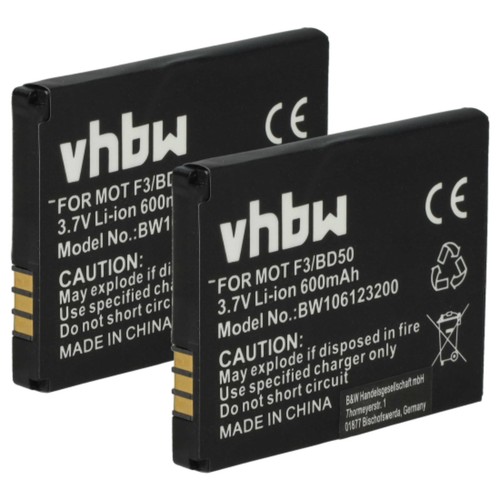 Batteria per motorola - 2x,